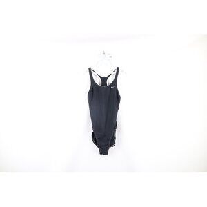 Vintage Nike Womens 14 Travis Scott Mini Swoosh One Piece Swimsuit Swimming